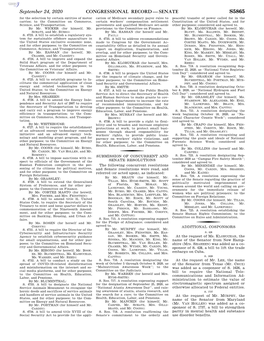 Congressional Record—Senate S5865