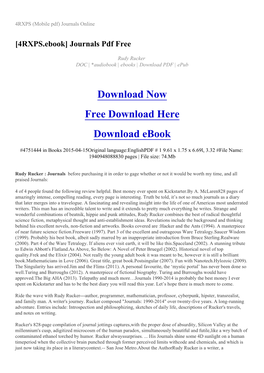 4RXPS (Mobile Pdf) Journals Online