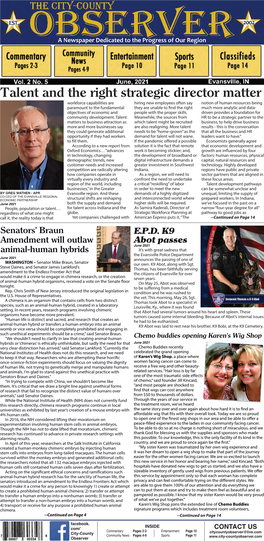 City-County Observer June 2021 Printed Paper Link