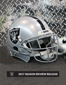 Oakland Raiders 2017 Season in Review