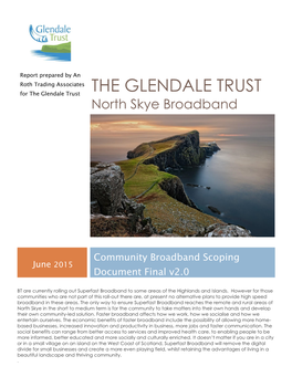 The Glendale Trust the GLENDALE TRUST North Skye Broadband