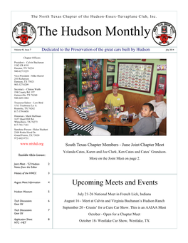 July Newsletter