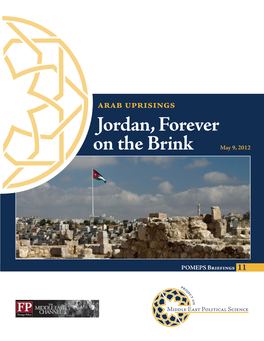 Jordan, Forever on the Brink May 9, 2012
