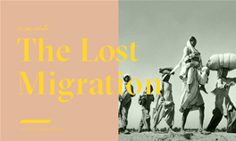 The Lost Migration