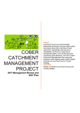 Ober Catchment Management Project for 2017 – 2027