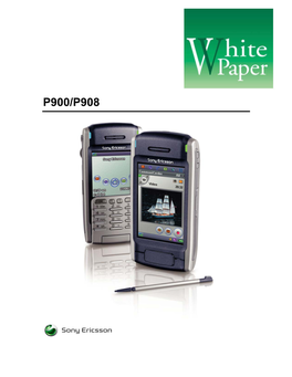 Sony Ericsson P900/P908 Phones