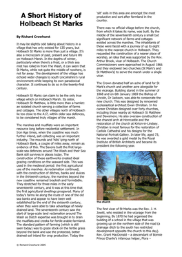 A Short History of Holbeach St Marks Page 2