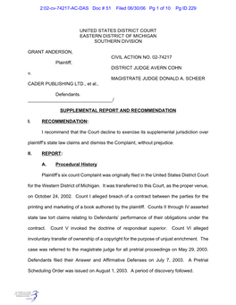 2:02-Cv-74217-AC-DAS Doc # 51 Filed 06/30/06 Pg 1 of 10 Pg ID 229