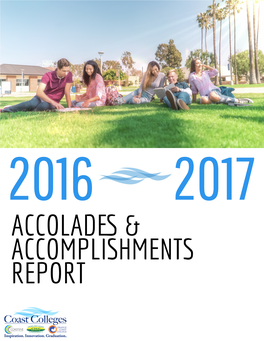 Accolades and Accomplishments Report 2016-2017