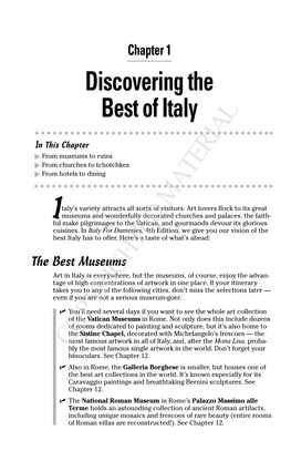 Discovering the Best of Italy