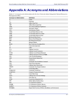 San Clemente Island Public Draft February 2013