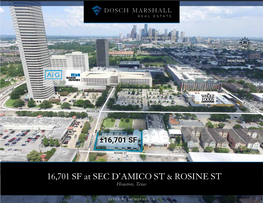 ±16,701 SF at SEC D'amico ST & ROSINE ST