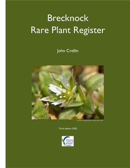 Brecknock Rare Plant Register
