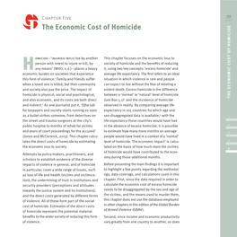 The Economic Cost of Homicide