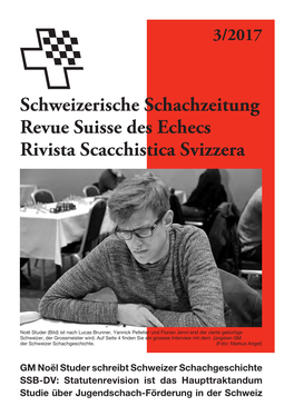 Schweizerische Schachzeitung 2017