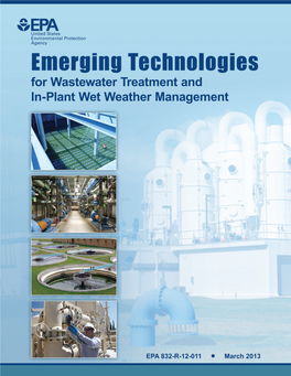 Emerging Technologies for Wastewater Treatment and In-Plant Wet Weather Management