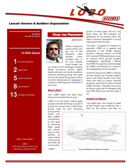 2013 Apr LOBO News