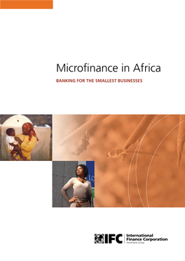 Microfinance in Africa