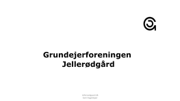 Grundejerforeningen Jellerødgård