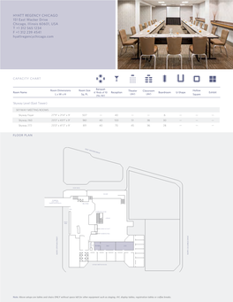 CHIRC Capacity Chart Floor Plan