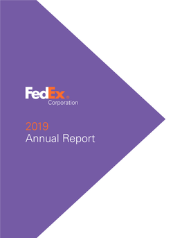 Fedex 2019 Annual Report