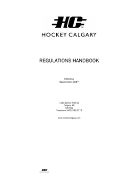 Regulations Handbook