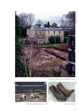 The Library Site and the Grove, During the Archaeological Investigations JRAC JRAC