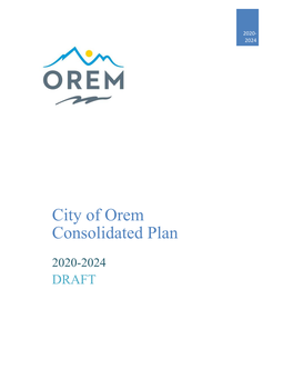 City of Orem Consolidated Plan