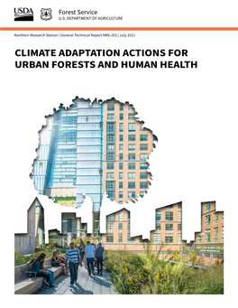 Climate Adaptation Actions for Urban Forests and Human Health