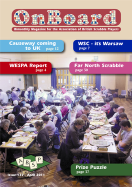 Causeway Coming to UK Page 12 WESPA Report