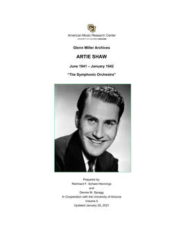 Artie Shaw 1941-1942