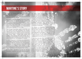 Martine's Story