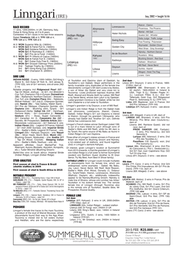 Linngari Pedigree