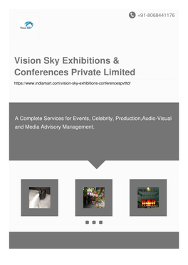 Vision Sky Exhibitions & Conferences Private Limited