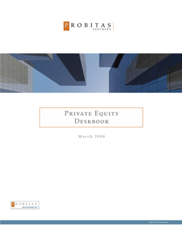 Private Equity Deskbook 2008