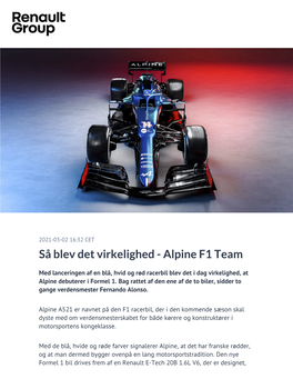 Alpine F1 Team