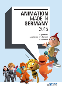 Animation Made in Germany 2015 a Guide to Animation Production Companies 001