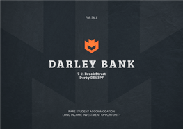 DARLEY BANK 7-11 Brook Street Derby DE1 3PF