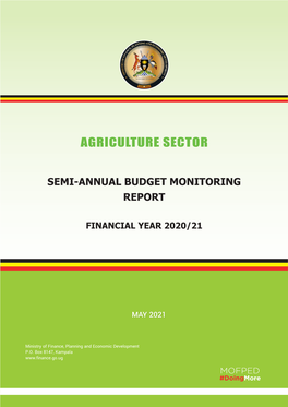 Agriculture Sector Semi-Annual Monitoring Report FY2020/21