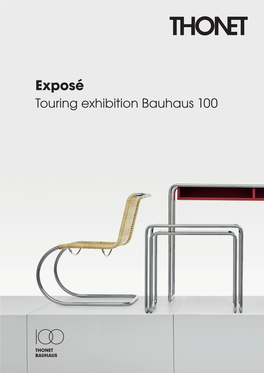 Exposé Touring Exhibition Bauhaus 100 Touring Exhibition Bauhaus 100