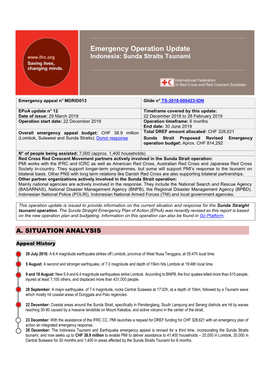 Indonesia: Lombok Earthquakes Indonesia