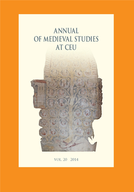 CEU Department of Medieval Studies