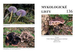 Mykologické Listy 136