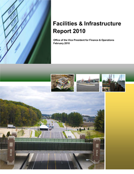 Michigan State Facilities & Infrastructure Report 2010