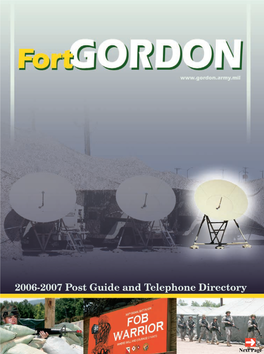 Fort Gordon Gate 706-396-1600 456 Park West Dr