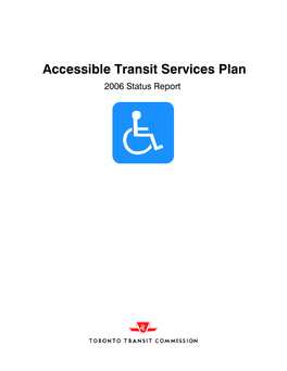 Accessible Transit Service Plan