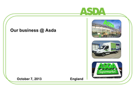 Our Business @ Asda