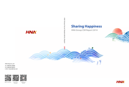 Sharing Happiness HNA Group CSR Report 2014 2014
