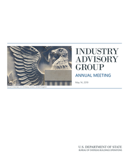 IAG 2019 Annual Meeting