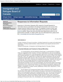 Immigration and Refugee Board of Canada